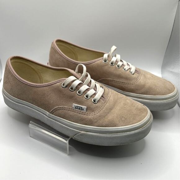 VANS Authentic (Pig Suede) Unisex 8.5 W 7M Tan Scotchgard Protection - Picture 7 of 9